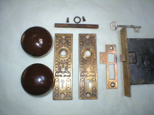 Antique victorian era door - era,